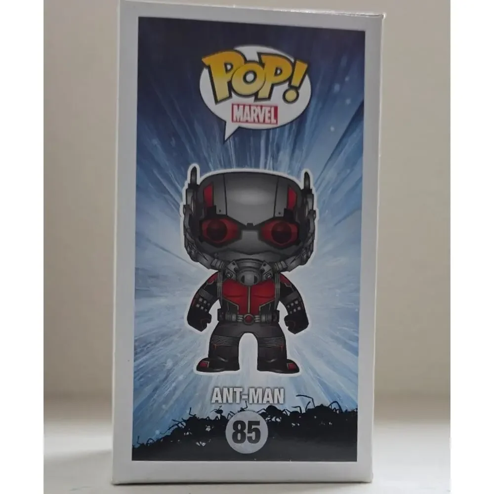 Funko POP Marvel ANT-MAN (Glow In The Dark) #85 Hot Topic Exclusive w/ protector - Picture 5 of 6